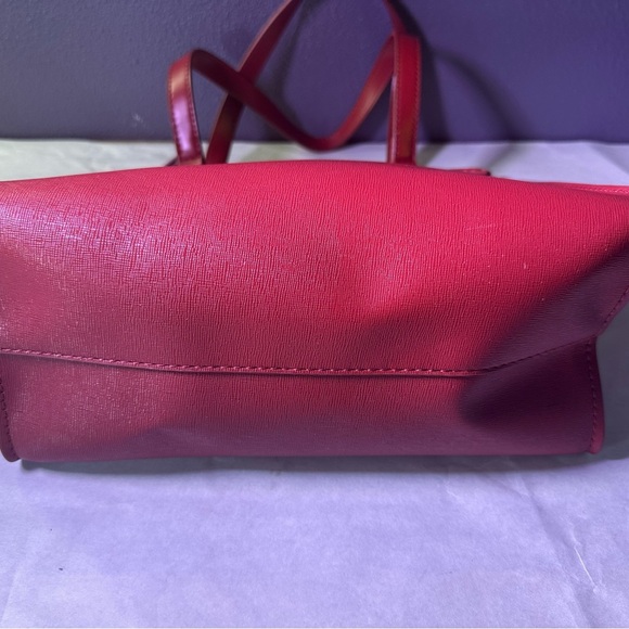 Anne Klein Cherry Red Shoulder Bag - Picture 12 of 14